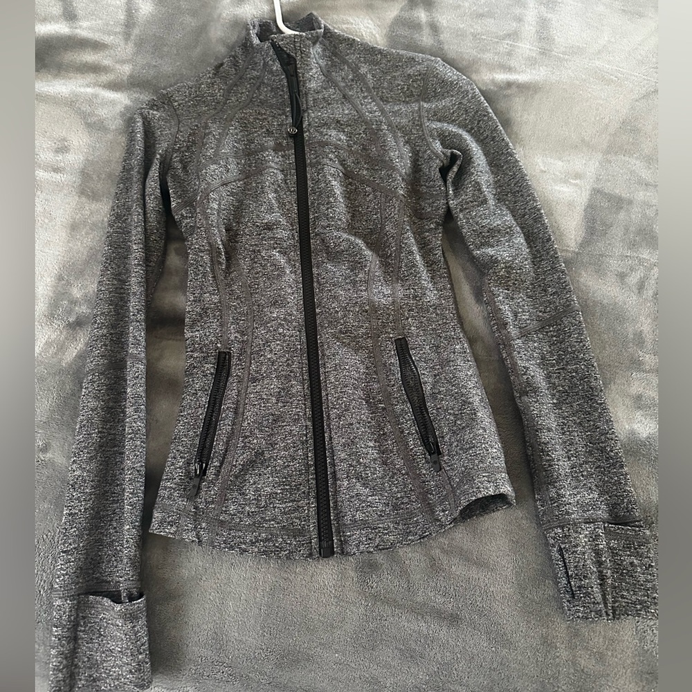 lululemon athletica Heathered Gray Utility Jacket
